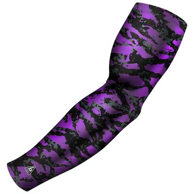 B-Driven Pro-Fit Sports Compression Arm Sleeve for Men Women & Youth Camouflage Designs Support Circulation & Cooling for Baseball, Football, Basketball, & Outdoor Sports Protective Sleeve (Single)