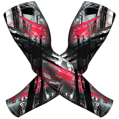 B-Driven Sports UV Arm Sleeves - Sun Protection UPF 50+ UV Compression Arm Sleeves Cooling for Baseball Basketball Football