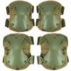 Tactical Combat Knee & Elbow Protective Pads Set for Outdoor CS Paintball Game Cycling Safety Skateboarding Gear Skates Knee Protection Guard Pads (FG) view 1