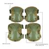 Tactical Combat Knee & Elbow Protective Pads Set for Outdoor CS Paintball Game Cycling Safety Skateboarding Gear Skates Knee Protection Guard Pads (FG) view 4