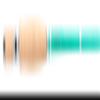ECHO River Glass Fiberglass Fly Rod #4 7'6" Gorgeous Glacier view 1