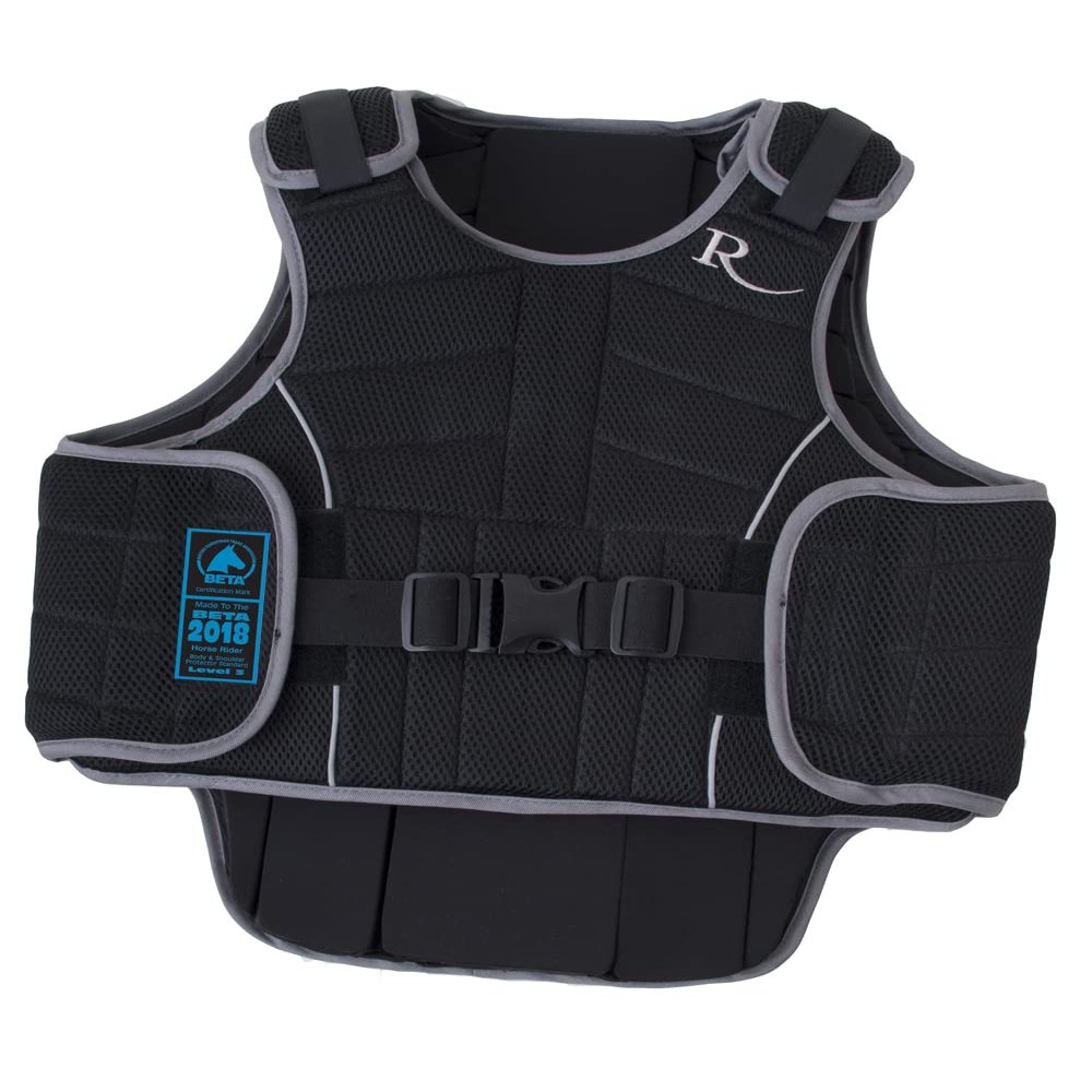 Rhinegold Pro Comfort Body Protector-Large-Black