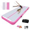 AKSPORT Inflatable Gymnatsics Mat Tumble Track 10ft 13ft 16ft 20ft 23ft Air Tumbling Mat with Air Pump for Home Use/Training/Cheerleading/Yoga view 1