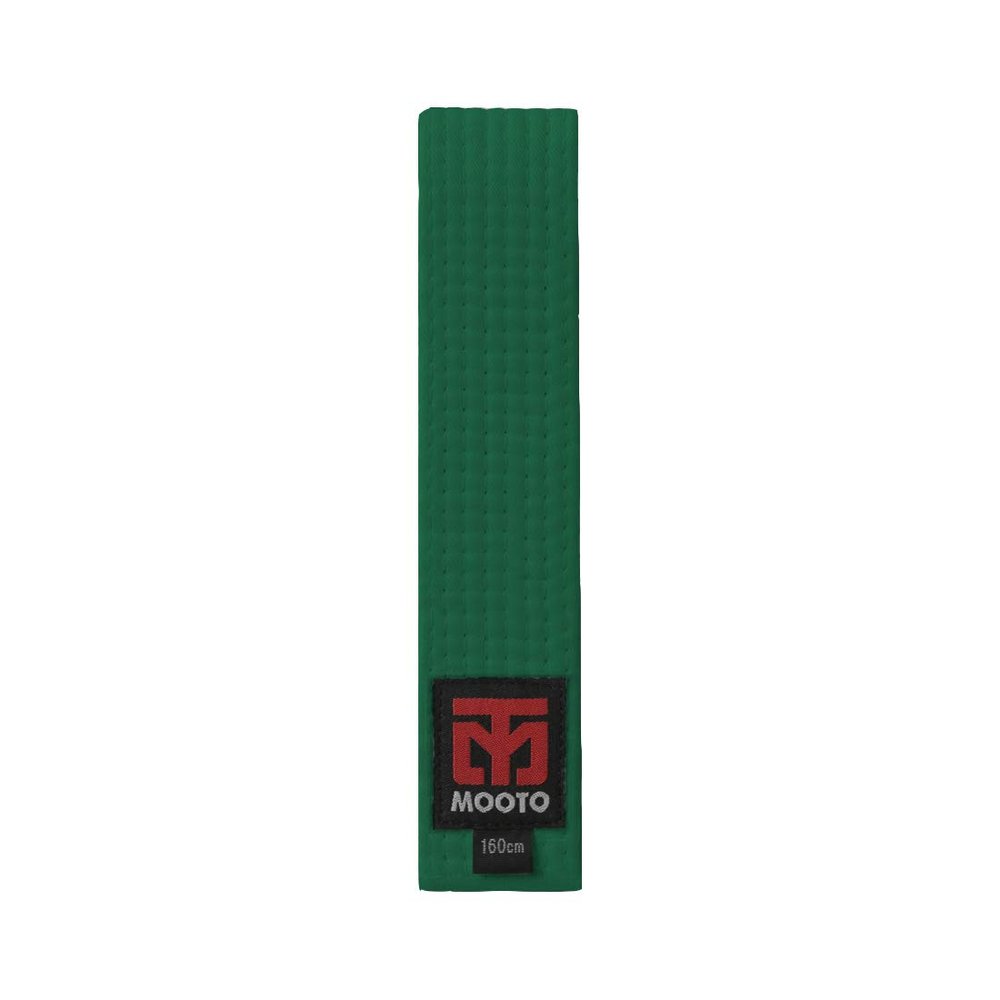 MOOTO Taekwondo Color Belts Single Wrap(Width 4cm) 8 Colors TKD MMA Martial Arts Hapkido Karate (Green, 2. Length(180cm or 70.9 inch))