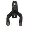 CACTIYE Wall Mount Vertical Baseball Bat Holder(4, Black) view 3