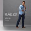 Retro Relaxed Fit Boot Cut Jean, Falls City, 2T view 4