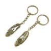5 Items Keychain Keyring Key Tags Chains Rings Jewelry Bag Charms N2SM8 Feather Cabochon Setting Blank view 1