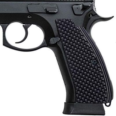 Guuun CZ75 G10 Grips Full Size CZ SP01 Grip Golf Ball Dimple Texture
