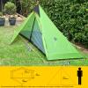 LANSHAN Ultralight Tent 3-Season Waterproof Backpacking Tent for 1-Person Camping, Trekking, Climbing, Hiking, 1 Person, Green view 3
