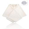 Jovono Women's Bride Wedding Faux Fur Shawl Wrap and Scarf for Women (Ivory) view 2