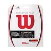WILSON Sensation Plus 16 Tennis String - Set, Red view 1