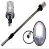 Pactrade Marine 12V Marine Boat Yacht Pontoon Navigation Anchor Light 360 Degrees All Around Nature White LED Splashproof Black Housing USCG Certified Approved (Plug-in Base (H=25")) view 2