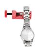 Watch Link Remover, Professional Adjuster Link repair Metal Bracelet Strap Pins Removal, Portable Watch Strap Repair Links Adjuster Device, Bracelet Watch Band Pin Watch Strap Repair Tools(Red) view 2