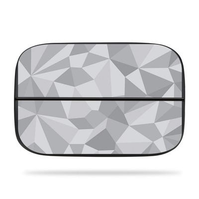 MightySkins Skin Compatible with Elgato Game Capture hd60s - Gray Polygon | Protective, Durable, and Unique Vinyl Decal wrap Cover | Easy to Apply, Remove, and Change Styles | Made in The USA