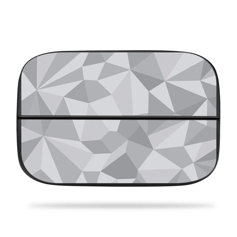 MightySkins Skin Compatible with Elgato Game Capture hd60s - Gray Polygon | Protective, Durable, and Unique Vinyl Decal wrap Cover | Easy to Apply, Remove, and Change Styles | Made in The USA