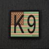 BritKitUSA K9 US Flag 3D PVC Morale Patch - Multicam Patriot Stars & Stripes America view 1