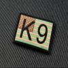 BritKitUSA K9 US Flag 3D PVC Morale Patch - Multicam Patriot Stars & Stripes America view 2