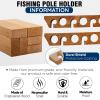 Rush Creek Creations 11-Rod Wall or Ceiling Fishing Rod Storage Rack, Vertical or Horizontal Fishing Rod Holder with 11 Rod Capacity view 2