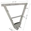 Rush Creek Creations Wall Mounted Bow and Arrow Display Rack for Hunting & Archery Accessories Real Tree 3-Bow Holder & 12-Arrow Storage Handcrafted Small Bows & Big Bow Hanger w/Arrow Holders view 2