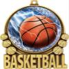 Crown Awards Basketball Medal - 3" Double Action 2.0 Gold Basketball Medals 100 Pack view 2