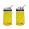 AceCamp TRITAN Portable Water Bottle for Kids, Toddlers, Adults, Odor & BPA-Free Leakproof Plastic Water Bottle, Hiking, Camping, School, Outdoors (12oz/20oz/27oz) (12 oz - Yellow (2-Pack)) view 1