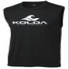 Koloa Surf Classic Wave Logo Moisture Wicking Sleeveless T-Shirt-4XL-Black/white view 1