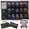 Athletico 15 Player Dugout Organizer - Hanging Baseball Helmet Bag to Organize Baseball Equipment Including Gloves, Helmets, Batting Gloves, Balls, & More view 1