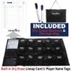 Athletico 15 Player Dugout Organizer - Hanging Baseball Helmet Bag to Organize Baseball Equipment Including Gloves, Helmets, Batting Gloves, Balls, & More view 2