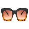 FEISEDY Classic Women Sunglasses Fashion Thick Square Sun Glasses Chunky Frame UV400 B2471 view 3