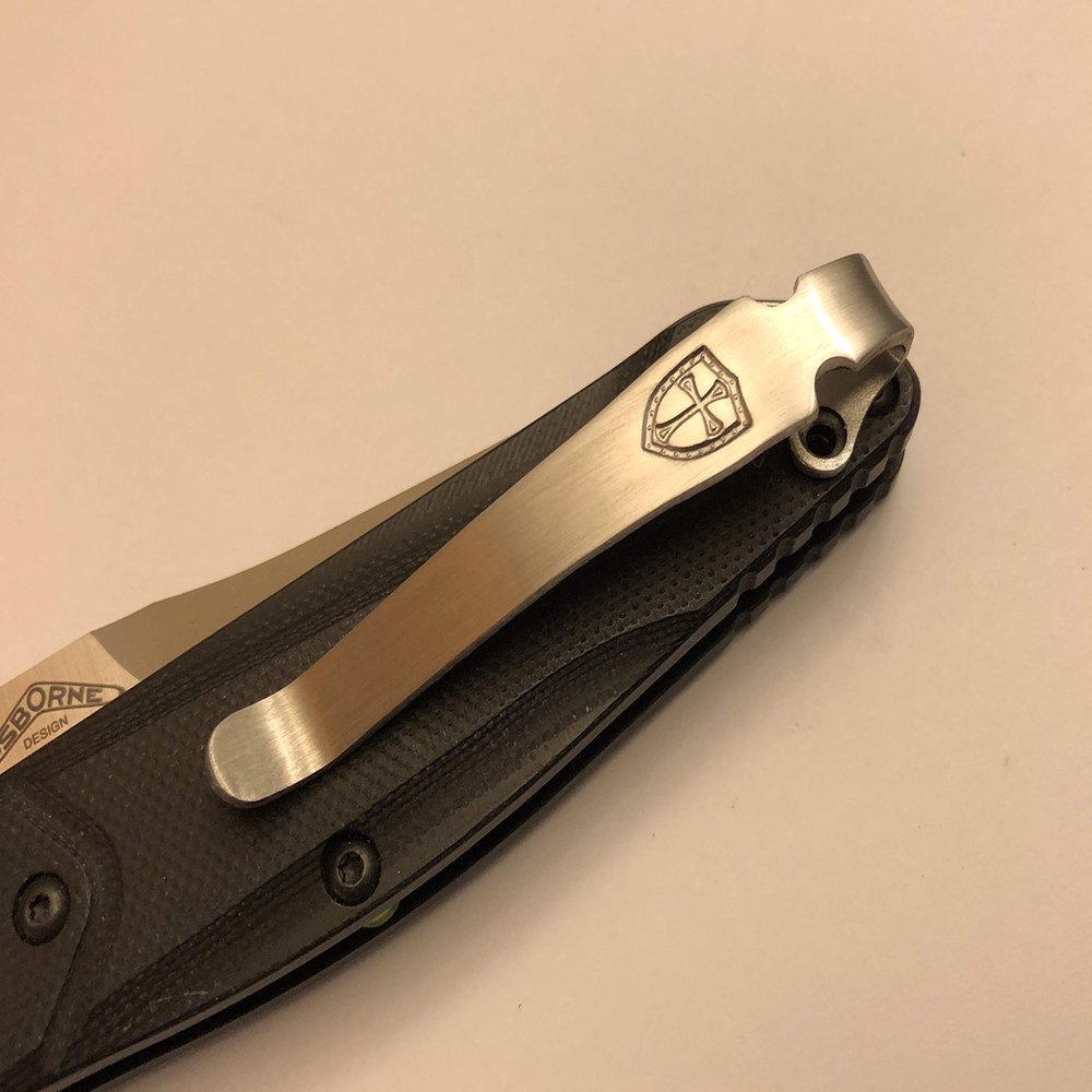 Titanium Deep Pocket Clip for Benchmade Osborne 940 940-1 940-2 943 Pocket Knife Folder