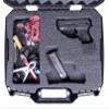 Case Club Pre-Cut 2 Pistol with Extra Pocket Carrying Case view 3