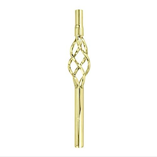 Alta Steel Bicycle Lowrider Cage Seat Post Gold, Multiple Sizes. (25.4mm)