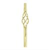 Alta Steel Bicycle Lowrider Cage Seat Post Gold, Multiple Sizes. (25.4mm) view 1
