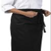 Chef Works Unisex Sustainable Bistro Apron, Black, One Size view 4