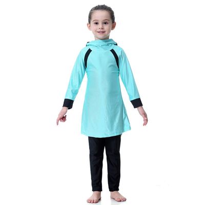 KXCFCYS Swimwear for Girls Kid Modest Swimsuits Swimming Beachwear Long-Sleeve Surfing Suit