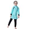 KXCFCYS Swimwear for Girls Kid Modest Swimsuits Swimming Beachwear Long-Sleeve Surfing Suit view 2