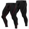 Roadbox 2 Pack Men's Compression Pants Cycling Tights Leggings Cooling Dry Underwear Bottoms Baselayer for Basketball Running view 1