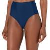 Catalina Women's High-Waisted Bikini Bottoms, Navy, Medium view 1