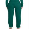 Cherokee Scrubs for Women Mid Rise Tapered Leg Drawstring Pant with 5 Pockets, Cargo Bottom with 2 Way Stretch Fabric - WW105P, L Petite, Hunter Green view 3