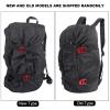 Alomejor Rock Climbing Bag Foldable Water proof Rock Climbing Bag Mountaineering Shoulder Backpack for Outdoor Camping Hiking(22 * 22 * 5cm Black) view 2