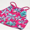 Kanu Surf Girls' Little Charlotte Floral Halter Tankini Beach Sport 2-Piece Swimsuit, Pink, 4 view 3