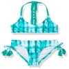 Kanu Surf Girls V-Neck Bikini Beach Sport 2-Piece Swimsuits, Willow Green Tie-dye, 7 view 1