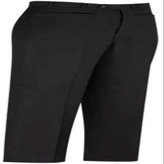 Smitty | BKS-275 | Black 100% Polyester Flat Front Official's Pants with Western Cut Pockets and Belt Loops (30)
