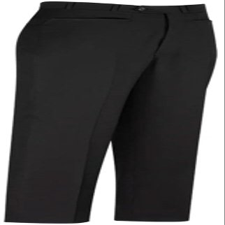 Smitty | BKS-275 | Black 100% Polyester Flat Front Official's Pants with Western Cut Pockets and Belt Loops (30)