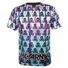 HK Army Dri Fit T-Shirt - All Over - Tie Dye Skulls - Small view 1