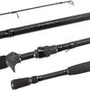 Cadence CR6B Baitcasting Rods Fast Action Fishing Rods Lightweight Portable Casting Rods with 30 Ton Carbon Exposed Blank Reel Seat Stainless Steel Guides with SiC Inserts Baitcast Rods view 1