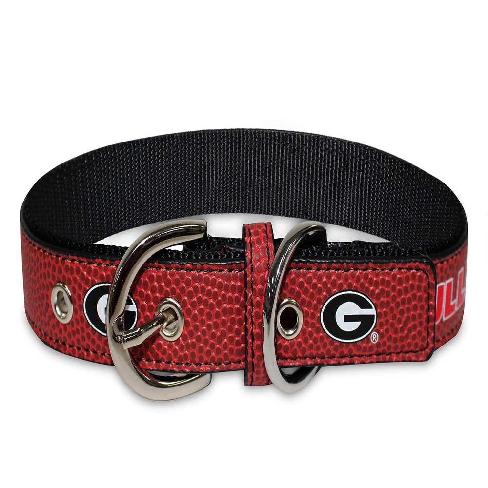 Pets First College Georgia Bulldogs Sporty Dog Collar, Limited Edition, Size Medium. Best & Toughest Heavy-Duty Dog Collar!, Medium (16-20"" Long & 1"" Wide) (GA-3081-MD)