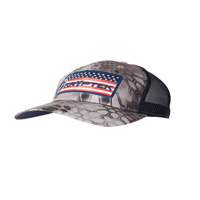 Kryptek American Warrior Camo Hat, Mesh Back