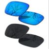2 Pair Polarized Lens Replacement for Oakley Drop Point Black&Ice Blue view 1
