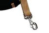35' Flat Cotton Web Lunge Line with Bolt Snap & Rubber Stop - by Southwestern Equine (35', Black) view 3